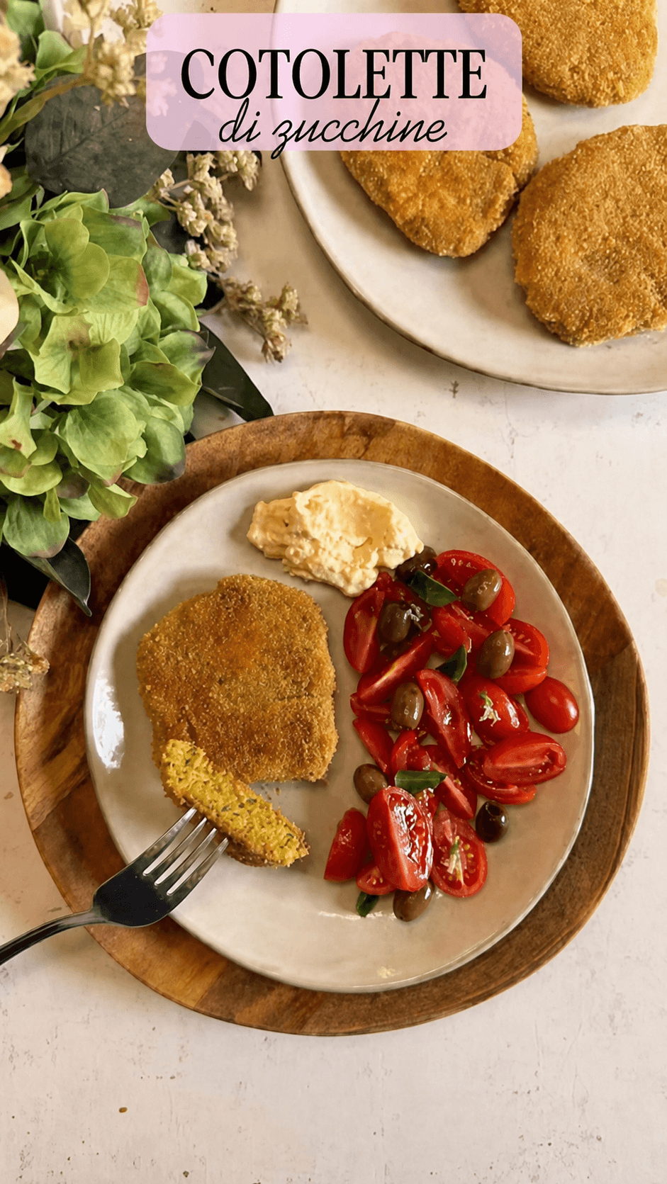 Cotolette di zucchine