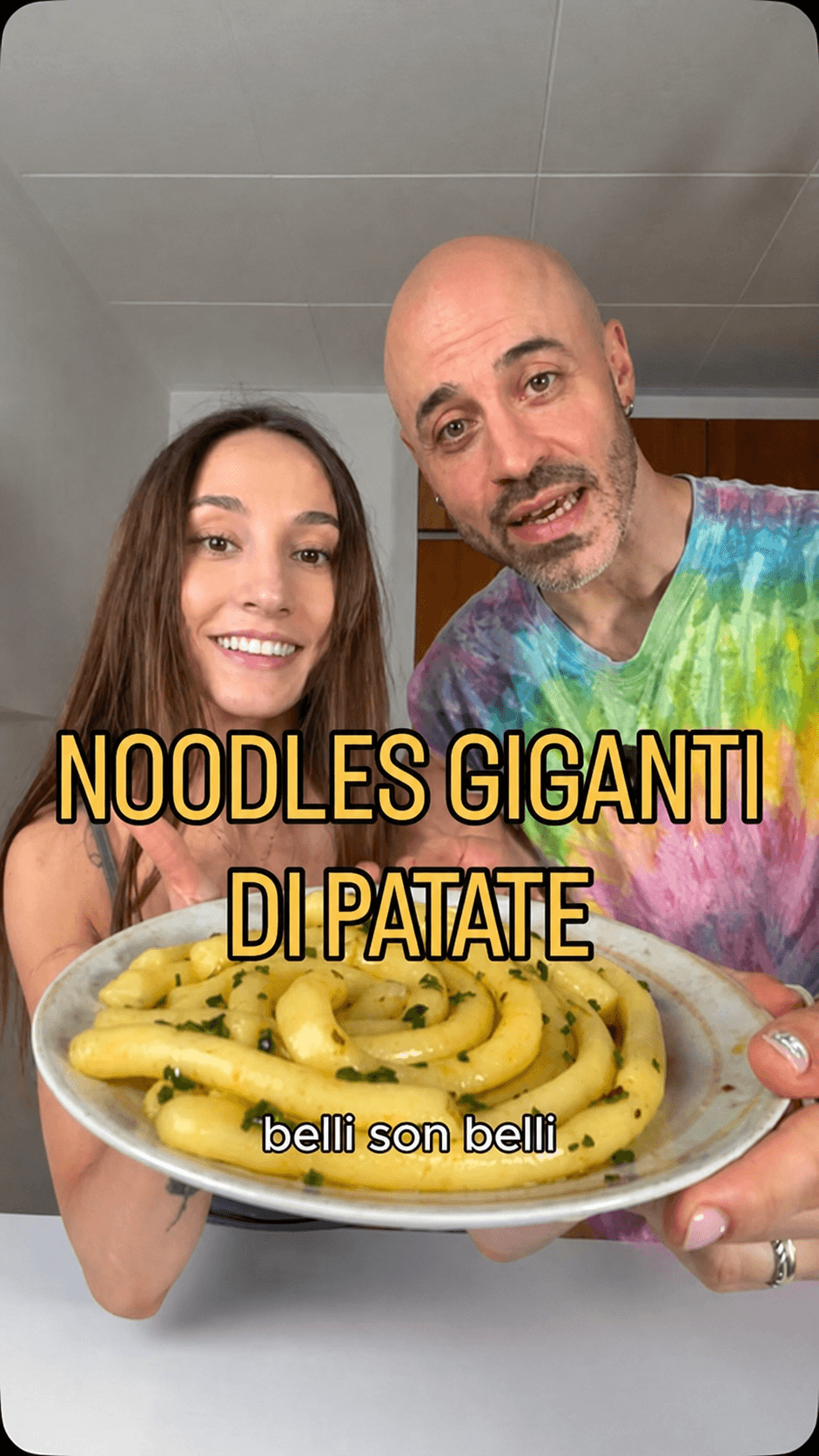 Noodles giganti di patate