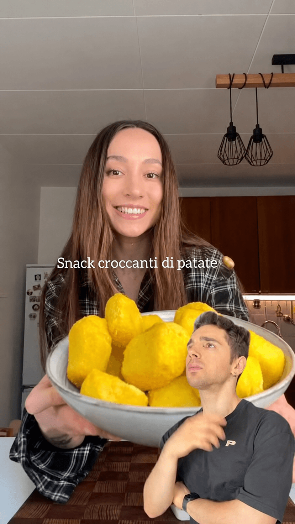 Snack croccanti di patate